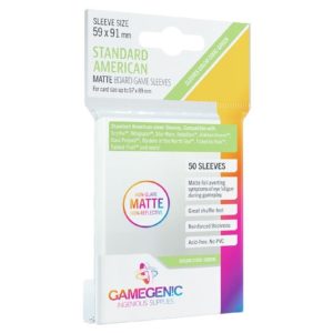 Gamegenic – Standard American Sleeves – MATTE